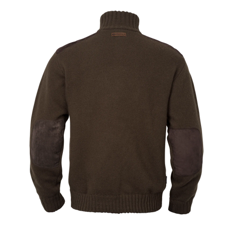 HARKILA Annaboda WSP Knit Half Zip - Mens - Demitasse Brown
