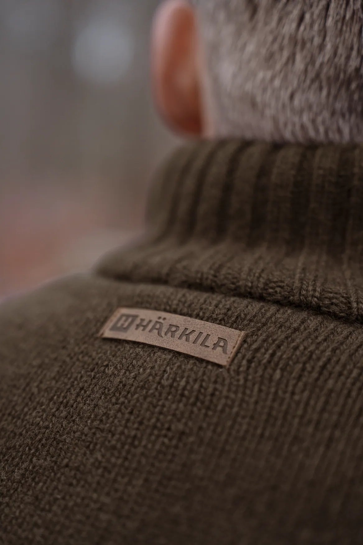 HARKILA Annaboda WSP Knit Half Zip - Mens - Demitasse Brown