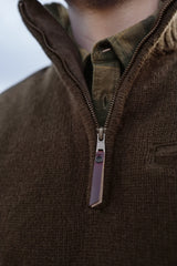 HARKILA Annaboda WSP Knit Half Zip - Mens - Willow Green