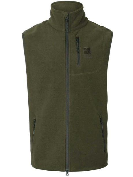 HARKILA Anniversary Fleece Waistcoat - Mens - Willow Green