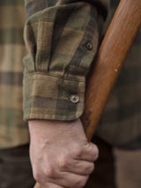 HARKILA Asmund Long Sleeved Shirt - Mens - Beech Green Check