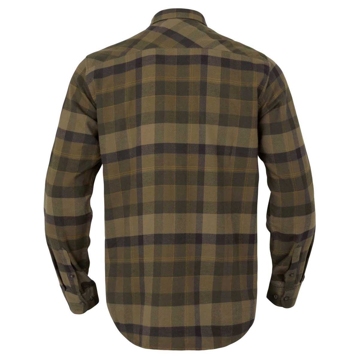 HARKILA Asmund Long Sleeved Shirt - Mens - Beech Green Check