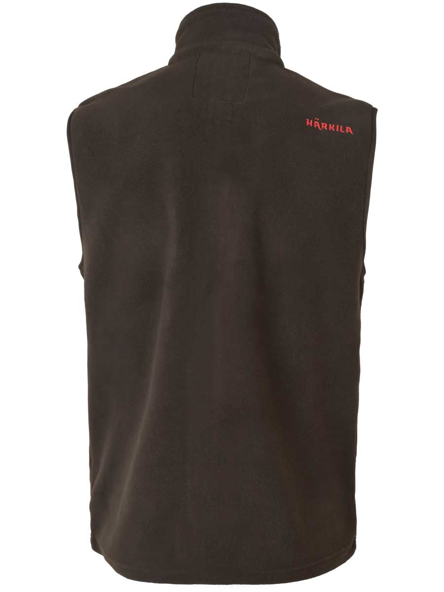 HARKILA Aspire Fleece Waistcoat - Mens - Shadow Brown