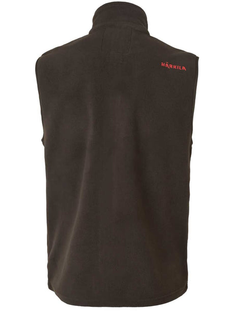 HARKILA Aspire Fleece Waistcoat - Mens - Shadow Brown