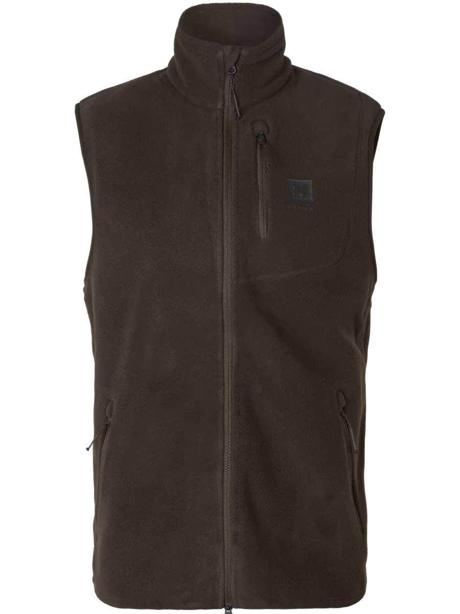 HARKILA Aspire Fleece Waistcoat - Mens - Shadow Brown