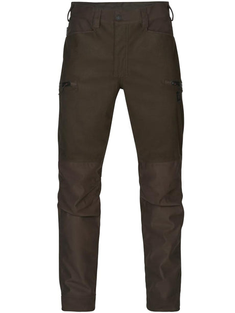 HARKILA Aspire HWS Waterproof Trousers - Mens - Hunting Green / Shadow Brown