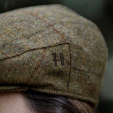 HARKILA Badanloch Flat Cap - Mens - Golden Willow Green