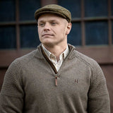 HARKILA Badanloch Flat Cap - Mens - Golden Willow Green