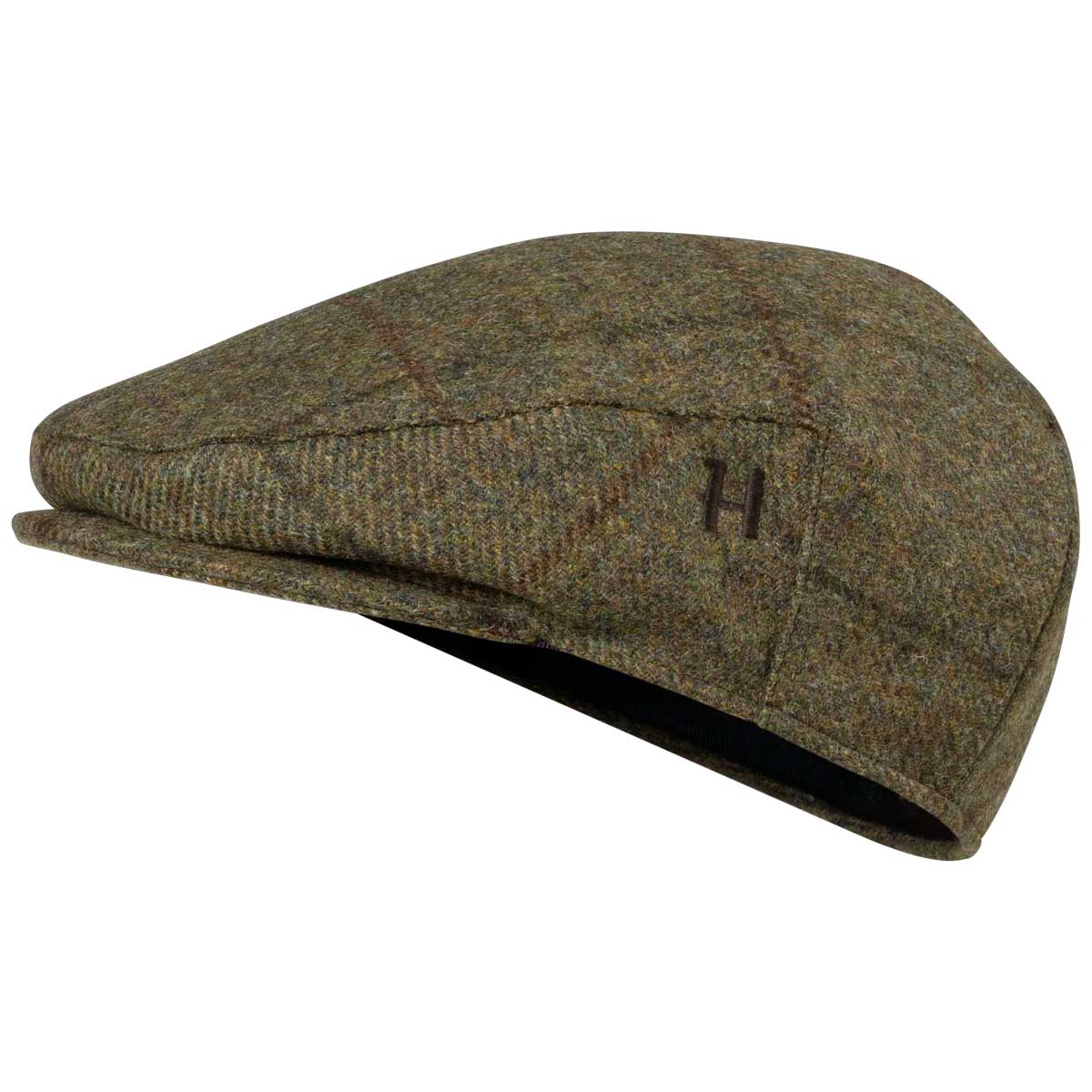 HARKILA Badanloch Flat Cap - Mens - Golden Willow Green