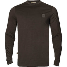 Load image into Gallery viewer, HARKILA Base All Season Long Sleeve T-Shirt - Mens - Shadow Brown
