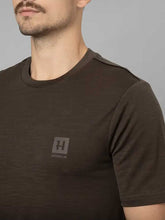 Load image into Gallery viewer, HARKILA Base All Season Short Sleeve T-Shirt - Mens - Shadow Brown
