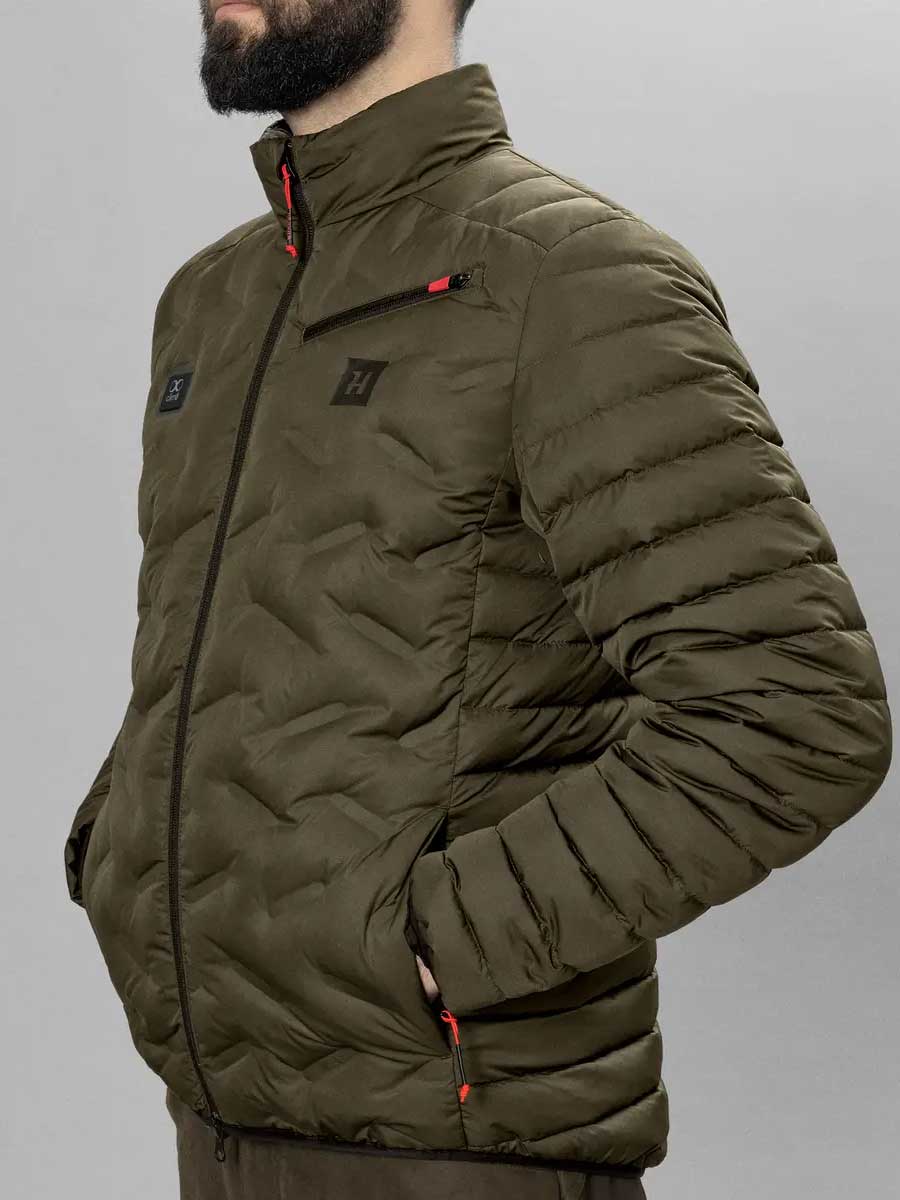 Heat control outlet jacket