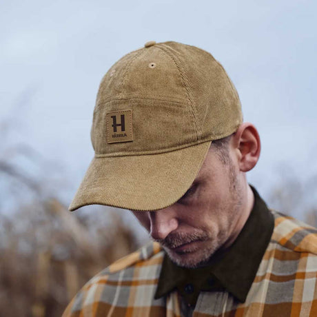 HARKILA Corduroy Cap - Elmwood