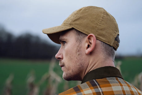 HARKILA Corduroy Cap - Elmwood