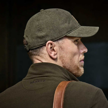HARKILA Corduroy Cap - Grape Leaf
