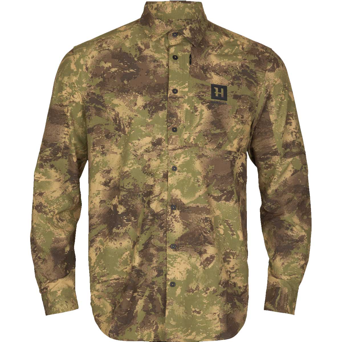 HARKILA Deer Stalker Camo Long Sleeve Shirt - Mens - AXIS MSP  Forest Green