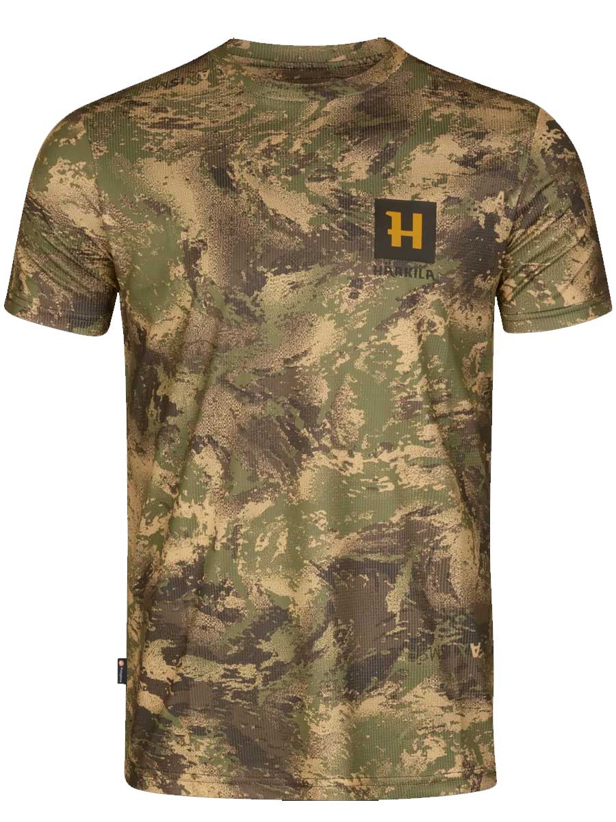 HARKILA Deer Stalker Camo T-Shirt - Mens - AXIS MSP  Forest green