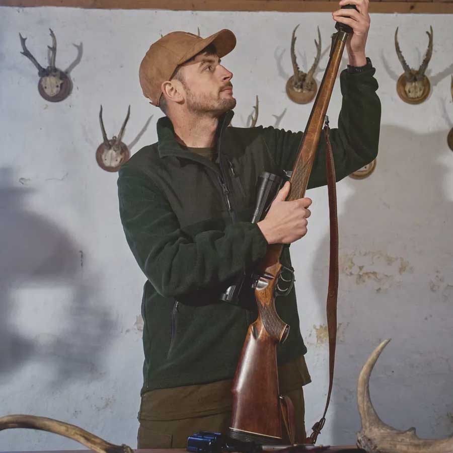 HARKILA Fjell Fleece Jacket - Mens - Jet Set / Meteorite