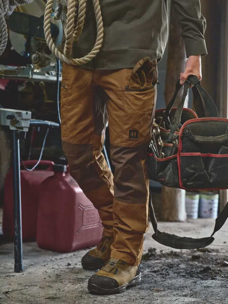 HARKILA Fjell Trousers - Mens - Rustique Clay / Brown