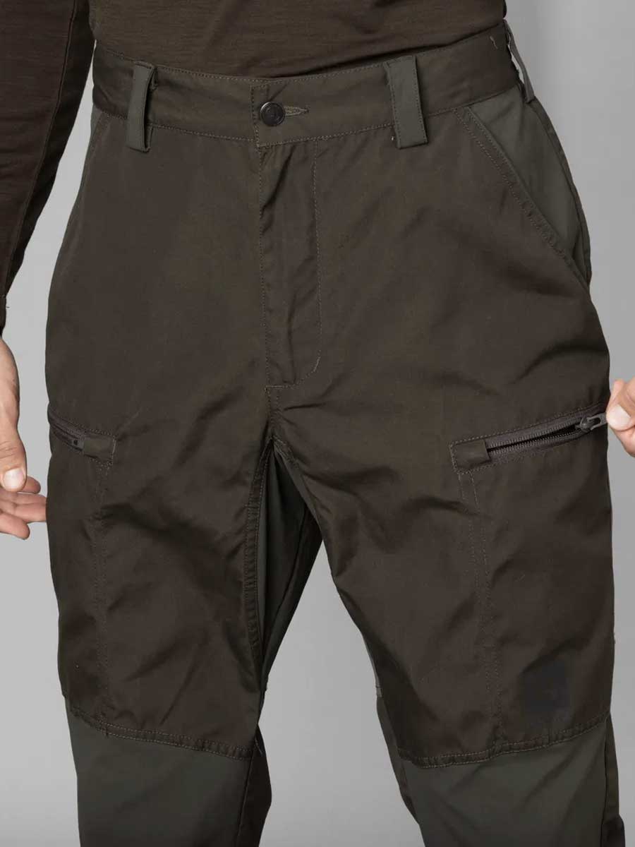 HARKILA Fjell Trousers - Mens - Shadow Brown / Grey