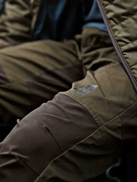 HARKILA Fjell Trousers - Mens - Willow Green / Shadow Brown