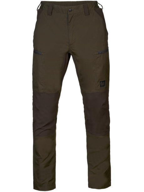 HARKILA Fjell Trousers - Mens - Willow Green / Shadow Brown
