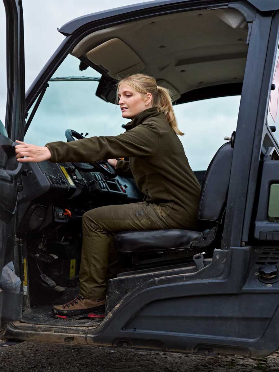 HARKILA Fjell Trousers - Womens - Dark Olive / Willow Green