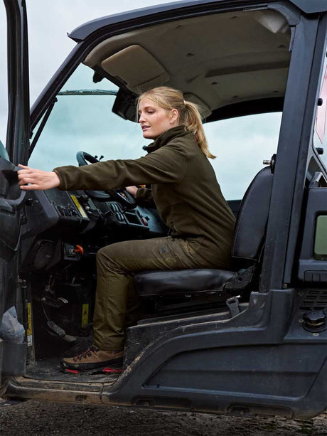 HARKILA Fjell Trousers - Womens - Dark Olive / Willow Green
