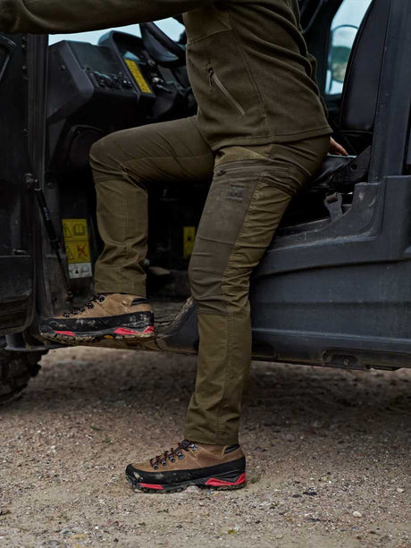 HARKILA Fjell Trousers - Womens - Dark Olive / Willow Green
