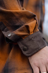 HARKILA Folke Long Sleeve Shirt - Mens - Maple Check