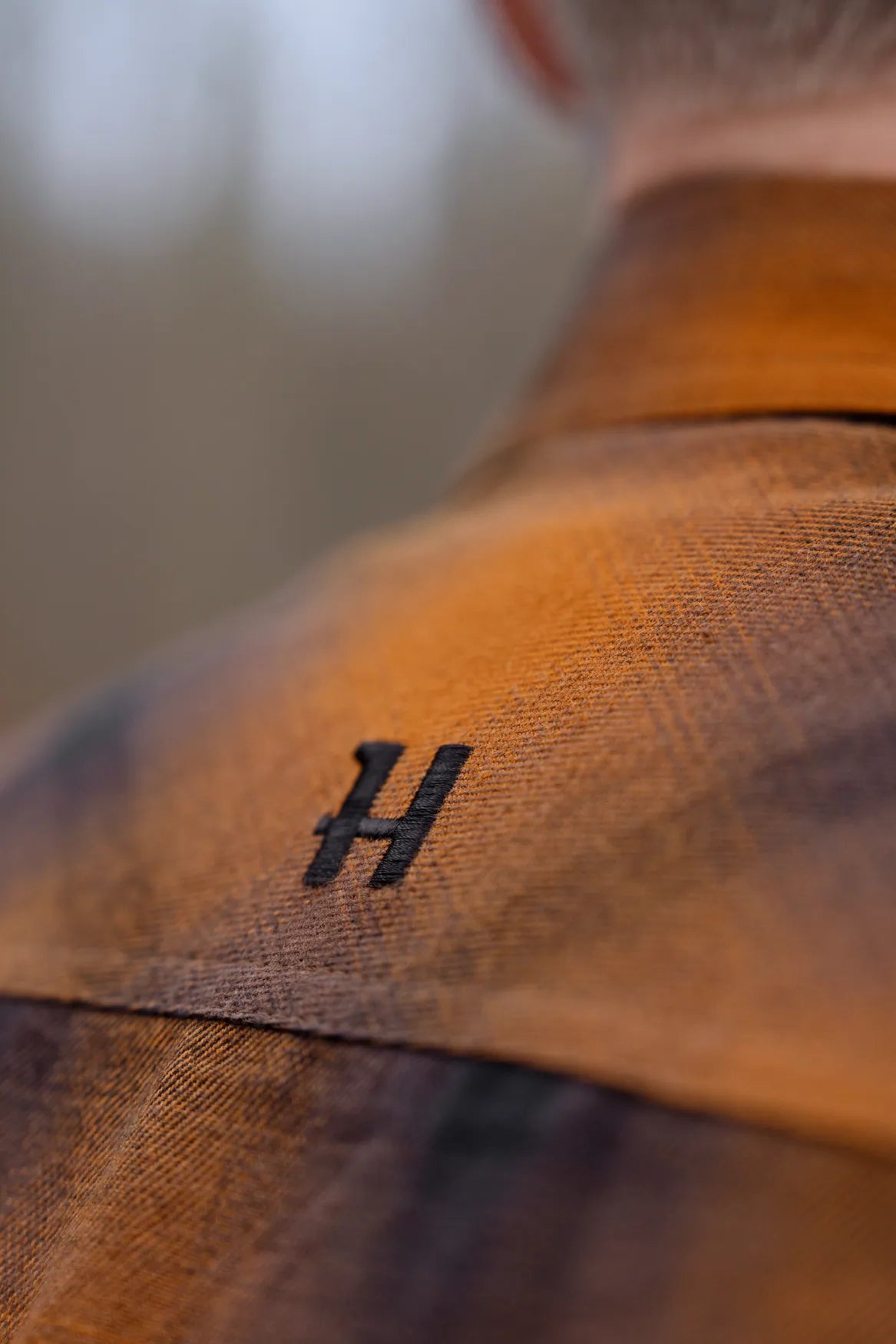 HARKILA Folke Long Sleeve Shirt - Mens - Maple Check