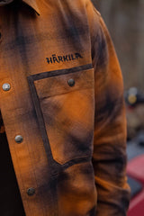 HARKILA Folke Long Sleeve Shirt - Mens - Maple Check