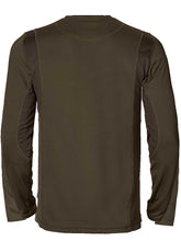 Load image into Gallery viewer, HARKILA Forest Hunter Long Sleeve T-Shirt - Mens - Hunting Green/Shadow Brown
