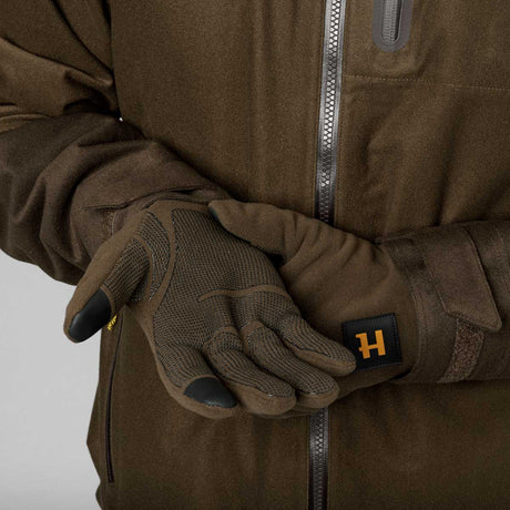 HARKILA Forest Hunter WSP Gloves - Hunting Green / Shadow Brown