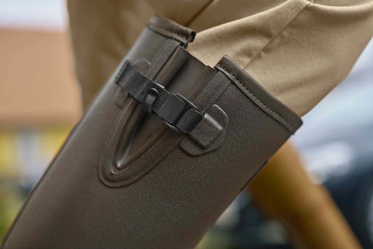 HARKILA Forester Gusset Wellington Boots - Dark Willow Green