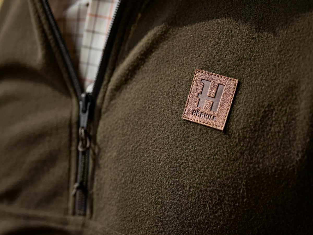 HARKILA Fyrr Fleece Pullover - Mens - Willow Green