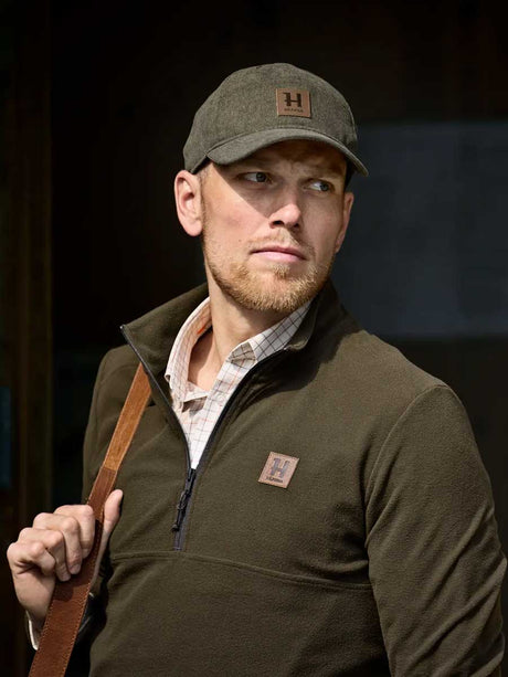 HARKILA Fyrr Fleece Pullover - Mens - Willow Green
