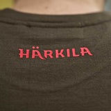 HARKILA Game T-shirt - Merino Wool - Mens - Willow Green Moose