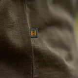 HARKILA Game T-shirt - Merino Wool - Mens - Willow Green Moose