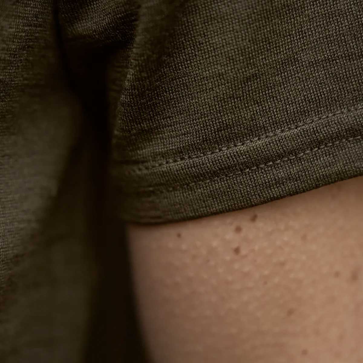 HARKILA Game T-shirt - Merino Wool - Mens - Willow Green Moose