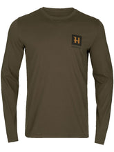 Load image into Gallery viewer, HARKILA Gorm Long Sleeve T-Shirt - Mens - Willow Green

