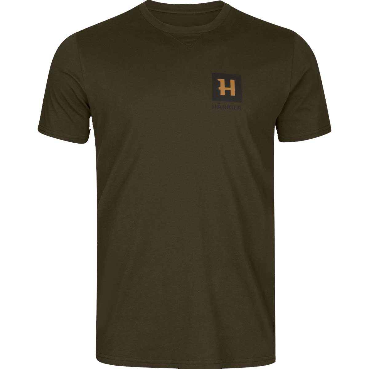 HARKILA Gorm Short Sleeve T-shirt - Mens - Willow Green