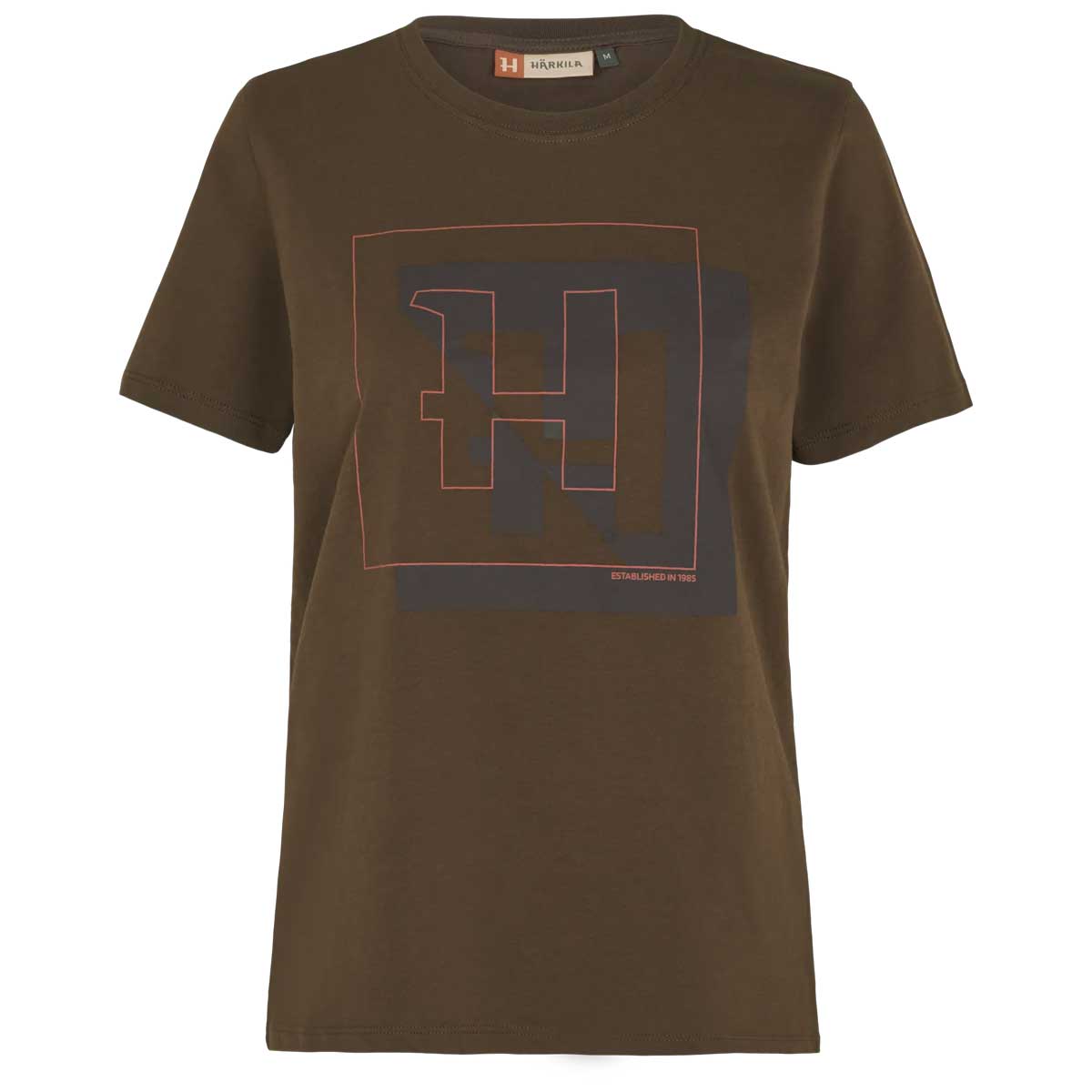 HARKILA H-Logo T-Shirt - Womens - Willow Green