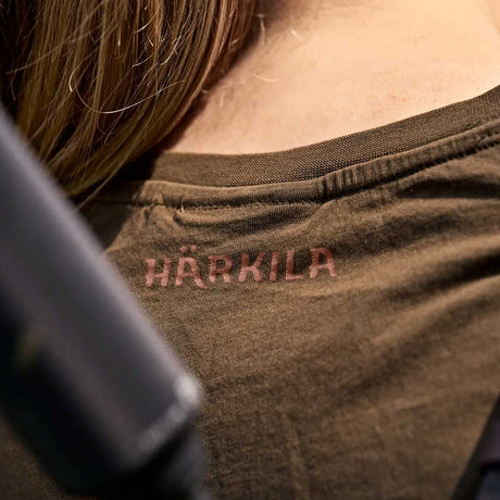 HARKILA H-Logo T-Shirt - Womens - Willow Green