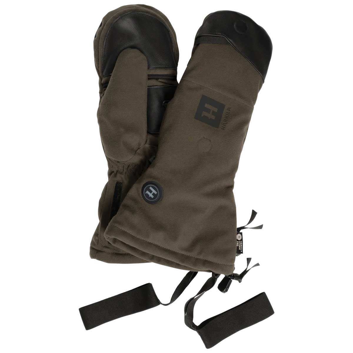 HARKILA Heat HSP Fold-Back Mittens - Hunting Green