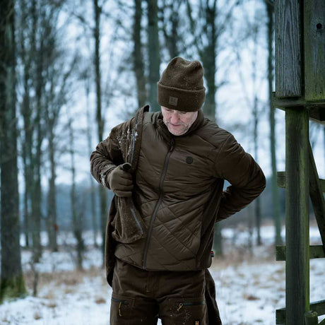 HARKILA Heat Insulated Jacket - Mens - Willow Green / Shadow Brown