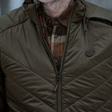 HARKILA Heat Insulated Jacket - Mens - Willow Green / Shadow Brown