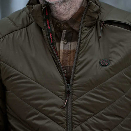 HARKILA Heat Insulated Jacket - Mens - Willow Green / Shadow Brown