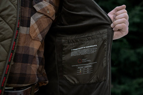 HARKILA Heat Insulated Waistcoat - Mens - Willow Green / Shadow Brown