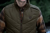 HARKILA Heat Insulated Waistcoat - Mens - Willow Green / Shadow Brown